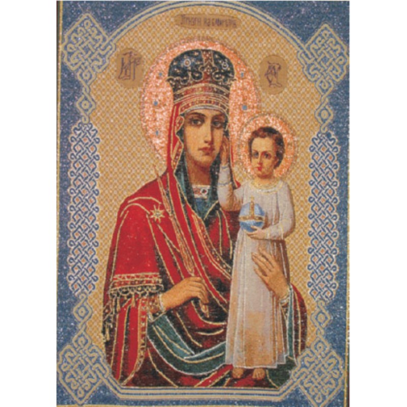 Гобелен богородица с младенцем